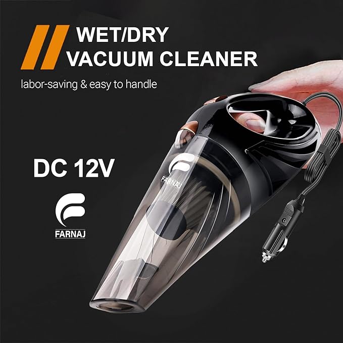 FARNAJ Handheld Car Vacuum Cleaner